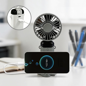 Deux mini ventilateurs commerciaux pour voiture, hôtel, maison, <span class=keywords><strong>garage</strong></span>, camping-car, batterie USB portable, alimentation électrique avec 1 an de garantie - Product Image 3