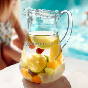 Pichet en acrylique transparent avec couvercle, idéal pour le réfrigérateur, les boissons, les jus et le lait - Product Image 2