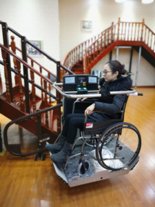 Fabbrica vendita direttamente binario di guida sedia scala ascensore sedia a rotelle platformstair tavolo impianti di risalita - Product Image 2