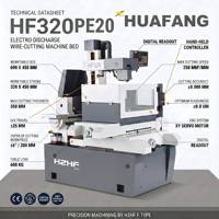 Máquina de Corte por Hilo CNC EDM Automática de Alta Precisión HF320PE |   380V 2.5kW |   Cortadora Eléctrica de Corte Múltiple para Espesores de 350 mm |   CE