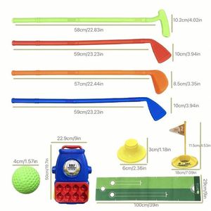 Ensemble de clubs de golf pour enfants - Jouet sportif pour l'intérieur et l'extérieur pour un jeu interactif en famille - Product Image 3
