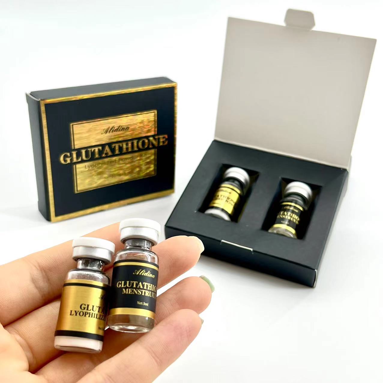 Custom Logo Glutathione Lyophilized Powder Kit Glow Serum Collagen  Whitening Spot Removal Wrinkles Remover Multi Glutathione AA| Alibaba.com