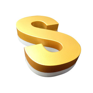 Letras Luminosas LED de Colores Mágicos, Ajustables, Creativas, de Acrílico, para Rótulos de Puertas, Uso Comercial - Product Image 4