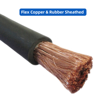 Câble de soudage flexible 450V/750V 10mm 50mm 150mm 300mm, conducteur en cuivre, résistance à l'usure, gaine en caoutchouc EPR, câble pour machine à souder