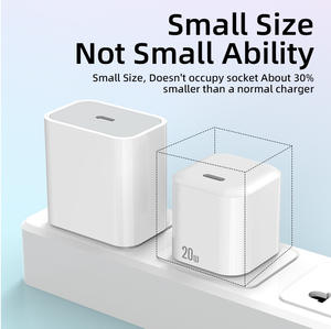 Adaptateur secteur EU US UK REAL 20W PD Cargador <span class=keywords><strong>Chargeur</strong></span> rapide pour <span class=keywords><strong>iPhone</strong></span> 13 <span class=keywords><strong>14</strong></span> 15 16 <span class=keywords><strong>Pro</strong></span> Max <span class=keywords><strong>Chargeur</strong></span> - Product Image 3