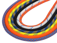 Vente en gros corde d'escalade statique de 12mm corde de sécurité avec boucle d'escalade pour l'escalade