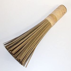 Brosse Wok en bambou de 12 ", brosse de nettoyage de cuisine à fouet traditionnel - Product Image 1
