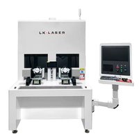 Machine de soudage laser automatique pour tuyaux et fibres, soudeuse laser pour maille métallique en acier inoxydable, équipement de soudage laser CNC 4 axes