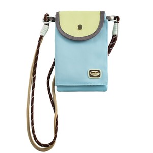 กระเป๋าใส่โทรศัพท์แบบสะพายข้างคอตตอนโรดสีฟ้าอ่อนพร้อมฟังก์ชั่นใส่บัตรสำหรับการเดินทาง - Product Image 1
