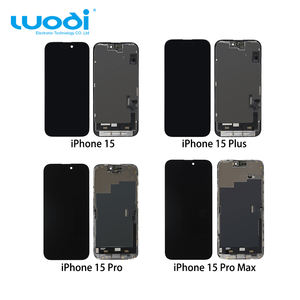 จอแสดงผล GX JK สำหรับ iPhone LCD Combo Digitizer Panel 15 Plus Pantalla 15 Pro Max อะไหล่เปลี่ยน - Product Image 2