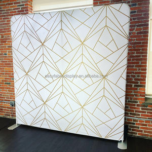 الأكثر مبيعًا خلفية استوديو مخصصة 8x8 مزدوجة الوجهين منطقة الصور المحمولة خلفية التصوير الفوتوغرافي قابلة للطي لديكورات الحفلات - Product Image 4