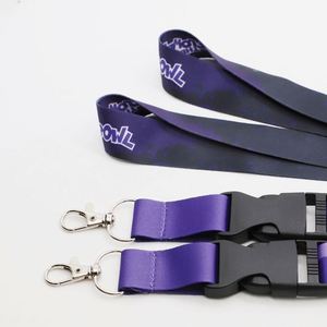 Custom Logo Football Fan Souvenir Keychain <b>Lanyard</b> <b>Polyester</b> Neck Strap Detachable Buckle Sports Event ID Card Holder <b>Lanyard</b> - Product Image 4