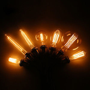 <span class=keywords><strong>Ampoule</strong></span> Edison <span class=keywords><strong>vintage</strong></span> 25W 40W 60W E26 E27 B22, <span class=keywords><strong>ampoule</strong></span> de style Edison antique, ST58 ST64 A19 G80 G95 G125 T30 T45, lampe Edison rétro - Product Image 1