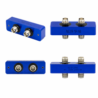 Connecteur hermétique haute fréquence TNC F/F D-Frame, connecteur coaxial RF pour alimentation d'implantateur ionique