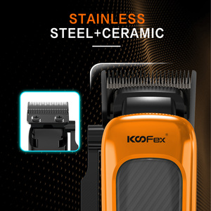 KooFex KF-6392 OEM/ODM 7000 RPM Cortadora de <span class=keywords><strong>Pelo</strong></span> Profesional de Alta Velocidad con Cuchilla de Cerámica de Largo Alcance y 2500mAh - Product Image 4