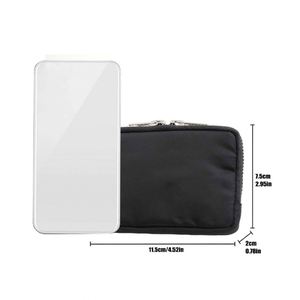 Simple Compact Zipper Card Coin <b>Purse</b> Clutch Bag for <b>Small</b> Items Carrying - Product Image 4