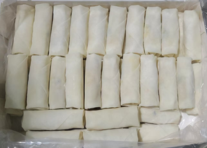 <span class=keywords><strong>ปอ</strong></span><span class=keywords><strong>เปี๊ยะ</strong></span>ไส้เนื้อ<span class=keywords><strong>กุ้ง</strong></span>ญี่ปุ่น 810 กรัม 30 ชิ้น/ถุง ขนมขบเคี้ยวทอดแบบกวางตุ้ง กึ่งสำเร็จรูปแช่แข็ง - Product Image 4