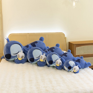 Peluches Stitch en forme de canard de dessin animé, mignonnes poupées oreillers Stitch, cadeau de Saint-Valentin, vente en gros - Product Image 3