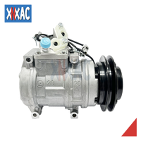 Compresseur de climatisation automobile adapté à TOYOTA FZJ80 4500 10PA20C 88320-60750 88320-60730 447200-6660 1PK 12V