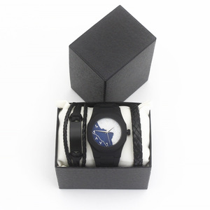 <span class=keywords><strong>Montre</strong></span> à quartz pour homme SYM-11, luxe simple, mode quotidienne, avec cadran en verre et <span class=keywords><strong>bracelet</strong></span> en <span class=keywords><strong>plastique</strong></span>. - Product Image 3