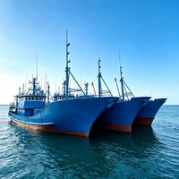 Nouveau Chalutier Commercial en Acier de 36m pour la Pêche en Haute Mer avec Congélateur, GPS et AIS à Vendre