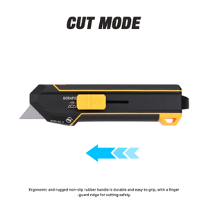 Cuchillo Multiusos 2 en 1 de Aluminio de Grado Profesional, Funcionalidad Dual para Cortar, Innovador Cuchillo de Camping con Hoja de Plástico - Product Image 3