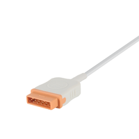 Câble adaptateur de température médical réutilisable Caremed en TPU pour sonde de température GE Healthcare Carescape B850 ISO 4mm