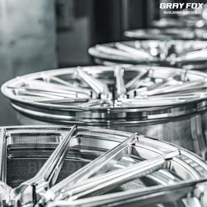 Rines Forjados GRAYFOX Nuevos, Personalizados, Cóncavos, Color Gris Pistola, de 18-22 Pulgadas, 5x112/5x114.3 PCD para Audi Q5 <span class=keywords><strong>A4</strong></span> A6 A7 RS6 B6 B7 - Product Image 5