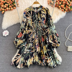 เดรสเชิ้ตของผู้หญิงกระโปรง<span class=keywords><strong>สั้น</strong></span>เข้ารูปทรงหลวมดีไซน์เพื่อความโดดเด่น - Product Image 3