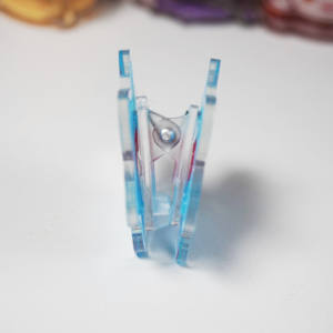 Clip mémo en acrylique Kawaii, adorable et de haute qualité, en plastique, multifonctionnel, pour filles et étudiants, idéal pour les feuilles de <span class=keywords><strong>test</strong></span>. - Product Image 4