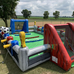 <span class=keywords><strong>Jeu</strong></span> <span class=keywords><strong>de</strong></span> Team Building, Football Humain Gonflable, Jeux Interactifs, Terrain <span class=keywords><strong>de</strong></span> Football Gonflable Géant à Louer, Aire <span class=keywords><strong>de</strong></span> Jeux Gonflable - Product Image 2