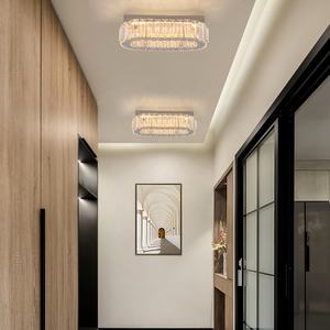 شخصية بيضاوية بسيطة نورديك مصباح سقف مطعم غرفة نوم Licht إضاءة كريستال إبداعية - Product Image 4