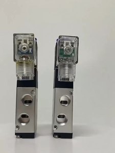 Válvula solenoide neumática serie 4V Aleación de aluminio 4V210-08 Válvulas de aire de los productos LV - Product Image 3