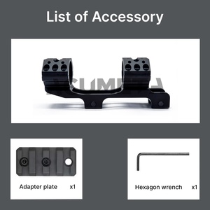 ขายึดกล้องเล็ง ACUMETA แบบ Cantilever ความสูงตรงกลาง 1.4 นิ้ว ทำจากอะลูมิเนียม กันน้ำ - Product Image 5