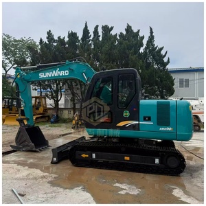 Mini-excavatrice SWE90E de 9 tonnes avec moteur Yanmar et godet de 0,4 m³ – Équipement de construction d'occasion - Product Image 1