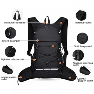 Sac à dos de cyclisme léger et résistant à l'eau, personnalisable en gros, sac à dos de randonnée 20L pour VTT, trail running, escalade, trekking - Product Image 2