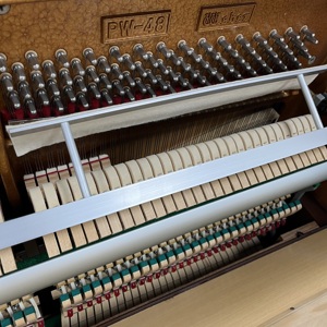 Piano Vintage Youngchang <span class=keywords><strong>Weber</strong></span> PW-48X, marteaux en acajou de qualité supérieure, son chaud pour examens de musique et concerts à domicile - Product Image 4