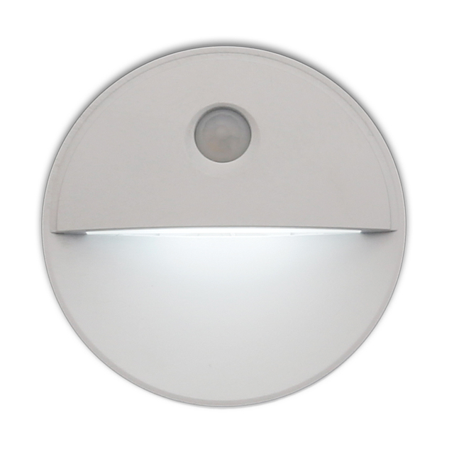 ES-NL01 LED Night Light  Lamp with Motion Sensor Integral Hook and Magnet Set Stick Anywhere  Battery Operated Sensor Light