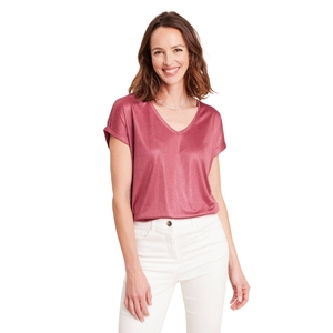 Camisetas de Verano 2025 para Mujer, Cuello Redondo, Crepé, Estampado por Sublimación, Cuadros, Manga Corta, Felpa, Regular, Casual, Ecológicas, de Secado Rápido - Product Image 2