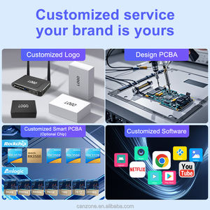 Décodeur Max <span class=keywords><strong>Network</strong></span> 4K Haute Définition 802.11n 2.4G/5GHz avec Processeur Quad Core ARM Cortex-A55 Android 14 Export - Product Image 6