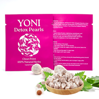 Vente chaude Belle Vie Fertilité Fibromes Utérins Yoni Detox Vagin Perles Tampons Vaginaux À Base De Plantes Hygiène Féminine Propre