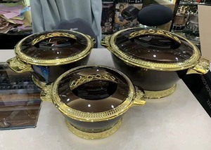 กระติกเก็บความร้อนแบบมินิมอลทันส<span class=keywords><strong>ม</strong></span>ัย ขนาด 2.5 <span class=keywords><strong>ล</strong></span>ิตร 4.5 <span class=keywords><strong>ล</strong></span>ิตร 6.5 <span class=keywords><strong>ล</strong></span>ิตร ชุดห<span class=keywords><strong>ม</strong></span>้อเก็บอุณหภู<span class=keywords><strong>ม</strong></span>ิพร้อมอุปกรณ์ตกแต่งสีทองหรูหราและหูจับ - Product Image 5