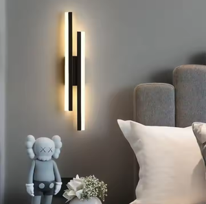Nordic Modern Minimalist <strong>Sconces</strong> <strong>Light</strong> Fixture Indoor Living Room H-shape Hot Selling Gold Bedroom Hotel Led Wall <strong>Lights</strong> - Product Image 3
