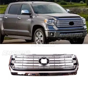 Para TOYOTA Tundra 2014-2021, Pieza Exterior, Parrilla Delantera Superior de Radiador Estilo Racing, Kit de Carrocería para Parachoques Delantero - Product Image 3