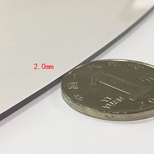 لفة طبقة بي في سي شفافة سميكة 2 مم (زجاج ناعم) لصنع مفارش الطاولات/الحصائر، لفة بي في سي شفافة مقاومة للماء - Product Image 4