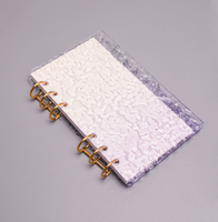 Carnet en papier pierre imperméable avec logo personnalisé, bloc-notes extérieur en PVC pour les entreprises