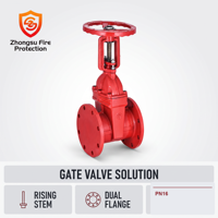 Vanne à opercule à tige montante à bride ZSZF4-Q DN50 DN150 PN16 – Approvisionnement direct usine, qualité export, conception robuste, exportation mondiale