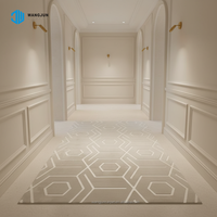 Tapis en polyester Raschel 100% avec motif en relief 3D, tapis de sol antidérapant pour salon, chambre à coucher, tapis décoratifs