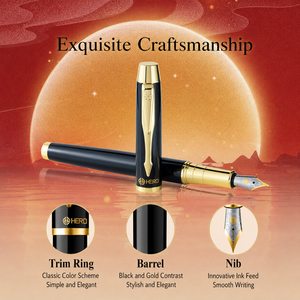 Bolígrafo Hero Estilo Dinastía <span class=keywords><strong>Song</strong></span>, Caja de Regalo, Cuaderno Creativo y Cultural, Logotipo Personalizable, Bolígrafo de Firma para Oficina y Negocios - Product Image 5