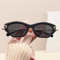 Lunettes de soleil tendance 2026, montures œil de chat classiques, protection UV400, luxe, mode, pour femmes, logo personnalisé, haute qualité, Gafas De Sol